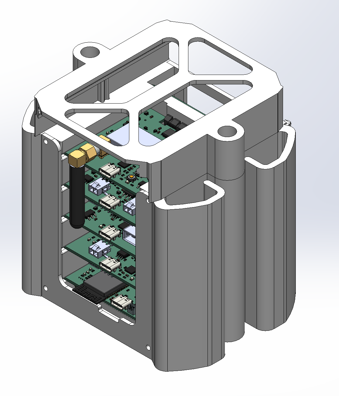 Avionics stack